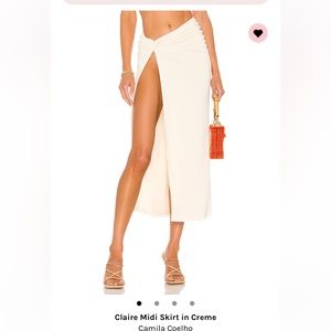 Camila coehlo high cut skirt